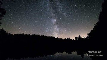 Master of Time Lapse Referenz-Bild Lake Milky Way