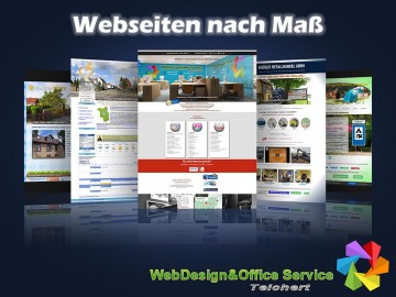 WebDesign&Office Service Teichert Referenz-Bild Webdesign