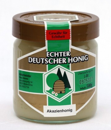 Imkerei Ahrens Deutscher Honig Referenz-Bild Art Honig Akazie 1