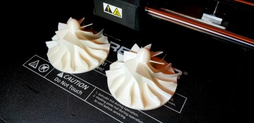 3D Druck München | online 3D-Druckservice Referenz-Bild 3d Druck Eines Turbinenrotors