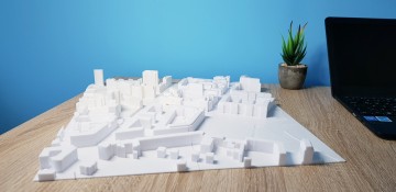 3D Druck München | online 3D-Druckservice Referenz-Bild 6 Stadtmodell Als Grosser 3d Druck