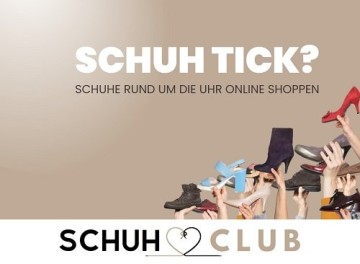 Schuh-Club: Schuhe rund um die Uhr online shoppen.